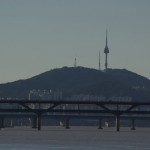 N-Tower hinter dem Han-River